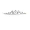 Girls Communion Crystal Tiara with floral vine design and sparkling crystals