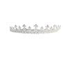 VALENCIA 2 Girls Communion Crystal Tiara with delicate crystal cluster design