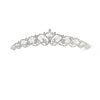 TANIA 1 Girls Communion Crystal Tiara with elegant vine-inspired crystal pattern