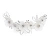 KAMALA 2 Girls Communion Hair Comb with White Floral Accent