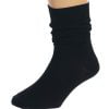 NEAL 2 black casual crew socks unisex cotton ribbed everyday wear