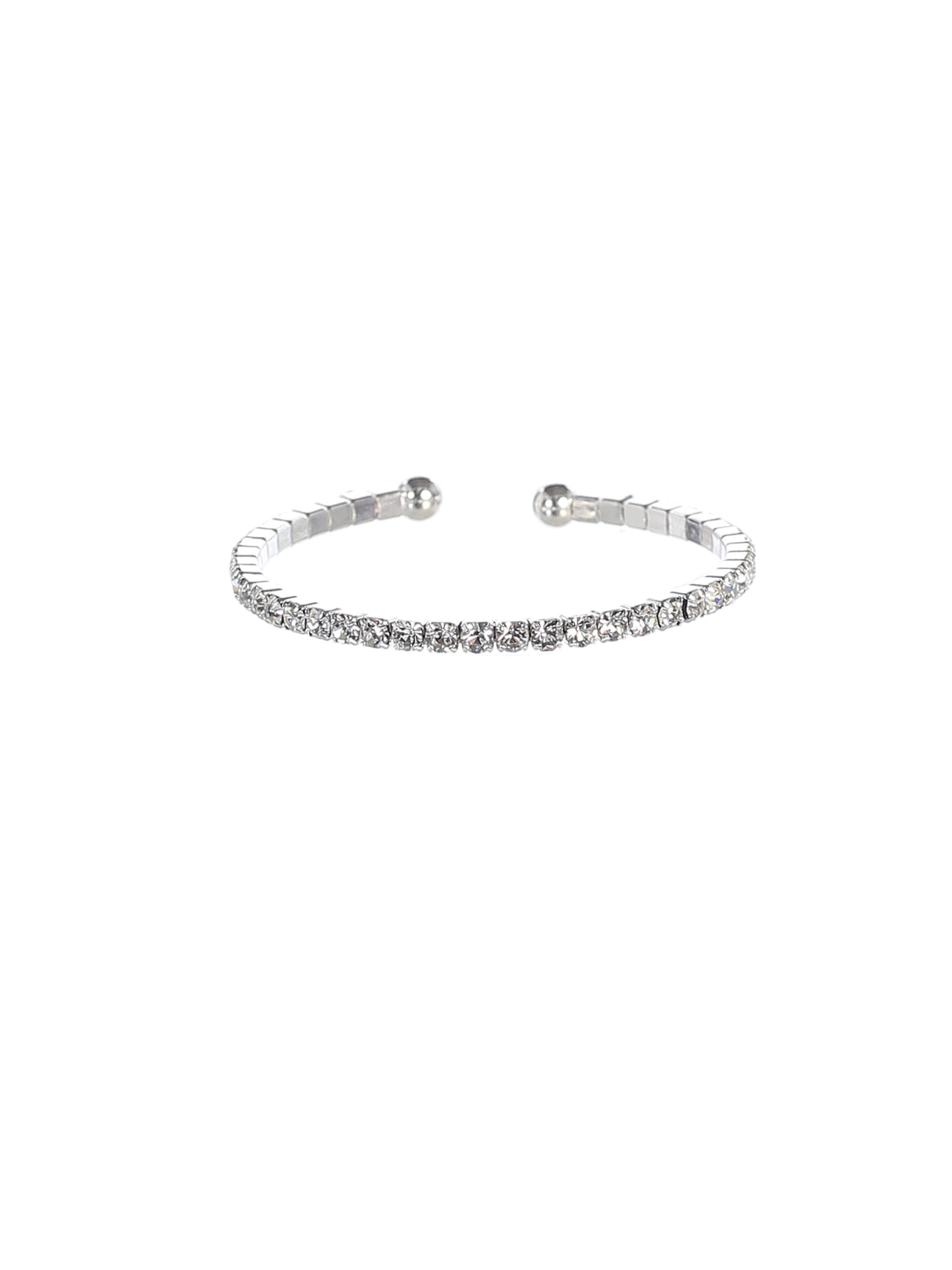 J312 Girls Communion Crystal Bracelet Bangle with delicate sparkling design