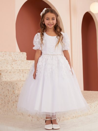 ODELIA White Communion Dress